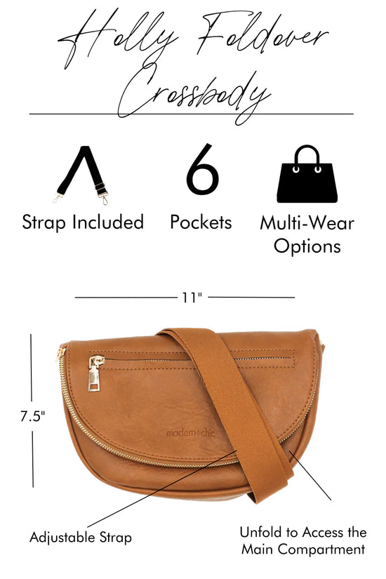Load image into Gallery viewer, Holly Foldover Crossbody
