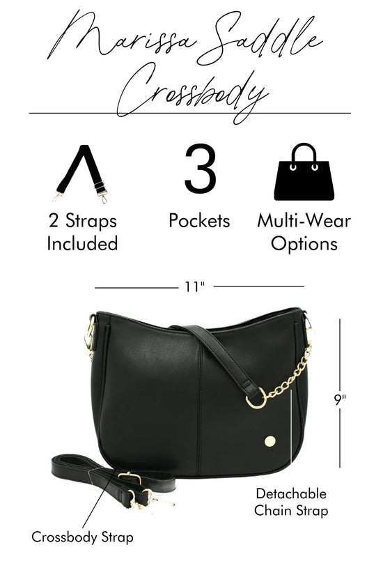 Load image into Gallery viewer, Marissa Saddle Crossbody
