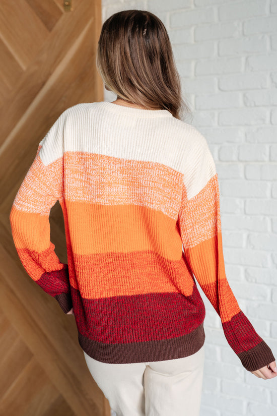 Load image into Gallery viewer, All Too Well Color Block Sweater
