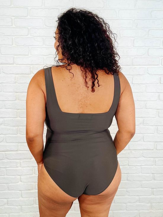 Load image into Gallery viewer, Cape Town Asymmetrical Stripe Swimsuit
