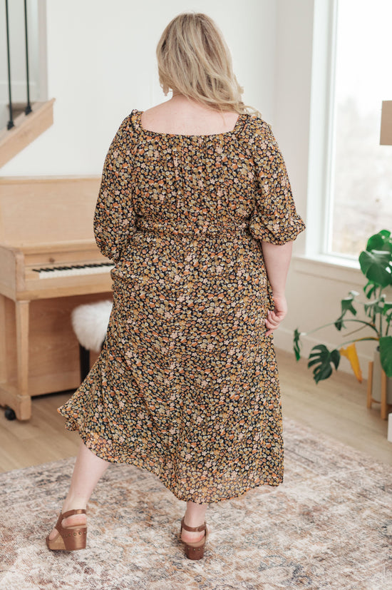 Load image into Gallery viewer, Ever So Briefly Floral Maxi Dress

