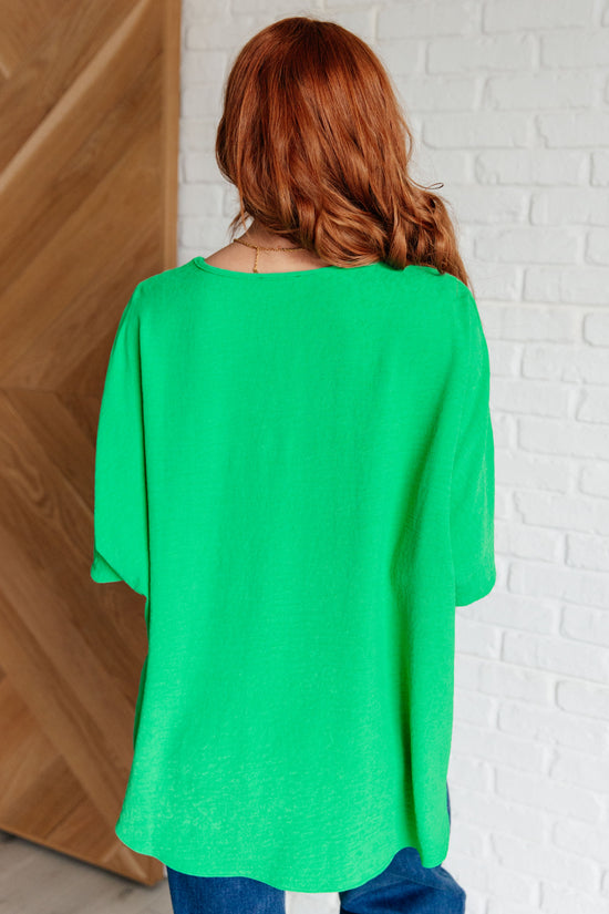Load image into Gallery viewer, Set the Expectation V-Neck Top
