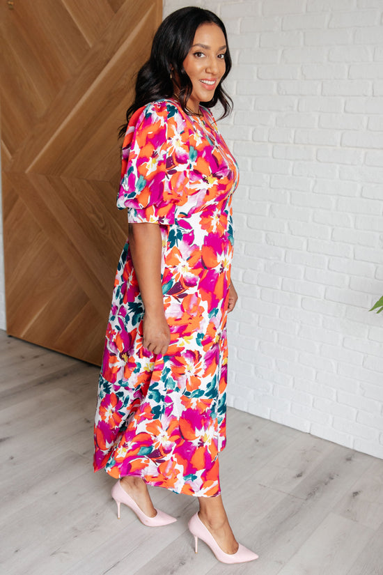 Load image into Gallery viewer, Stroll in the Park Floral Dress
