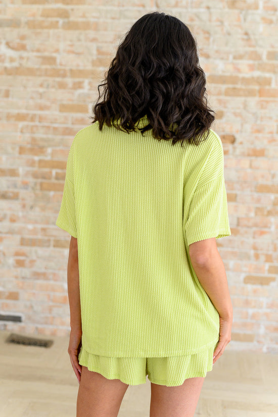 Load image into Gallery viewer, Two&amp;#39;s Company Ribbed Button Down

