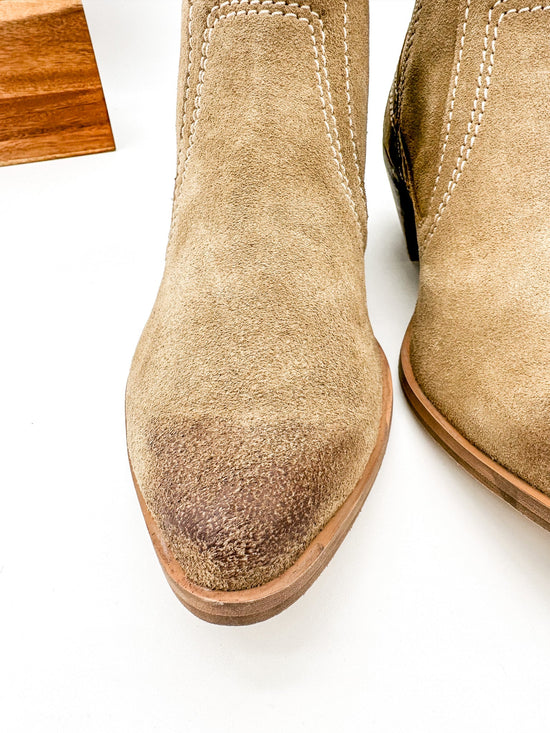 Load image into Gallery viewer, Smithy Suede Ankle Boot in Tan
