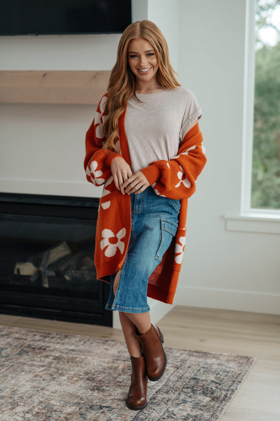 Load image into Gallery viewer, Always Be There Cargo Denim Skirt

